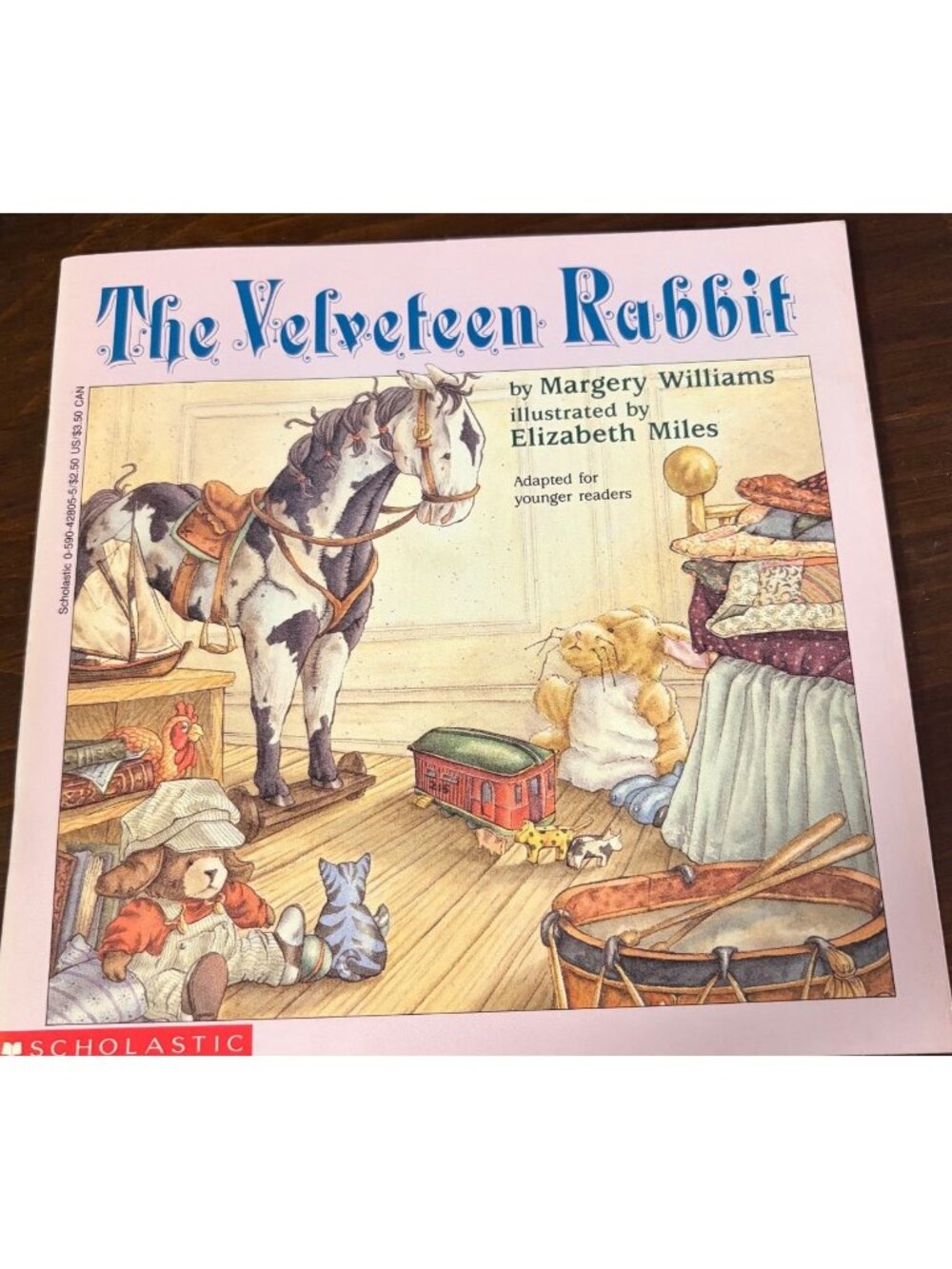 The Velveteen Rabbit By Margery Williams Illustrated By Elizabeth Miles Scholast